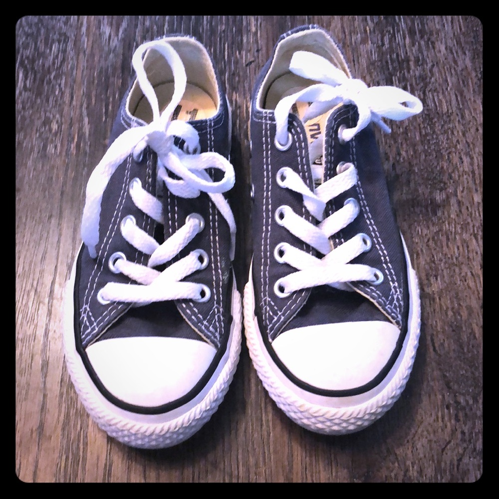 Kids size 11 converse sneakers